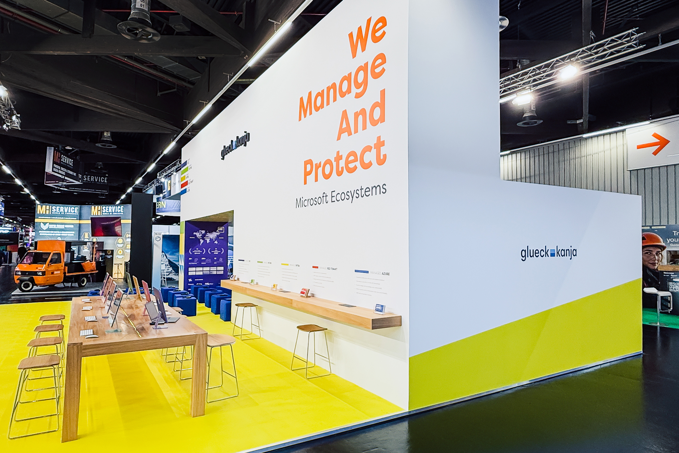 Tonia Bürkle (blaugrau): glueckkanja für it-sa Nürnbergglueckkanja 7